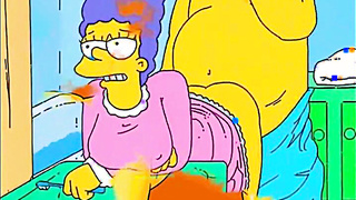 Marge Simpson manga porn COUGAR