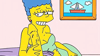 Marge Simpson manga porn COUGAR