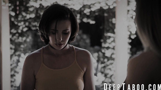 Girl-on-girl dame on woman activity with mesmerizing Casey Calvert and Paige Owens