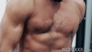 Smoking molten Dillon Diaz milked his good-sized salami of jizm by solo milking