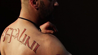 Bulky Draven Torres takes a flagellating rigid and hasty and wants more