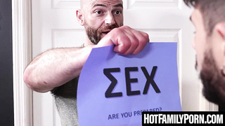 HotFamilyPorn.com - Masturbating step uncle Jake Morgan's phat boner before porking