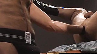 CentralFisting.com - Andy Hill knuckles Daxx Reed's impatient crevasse