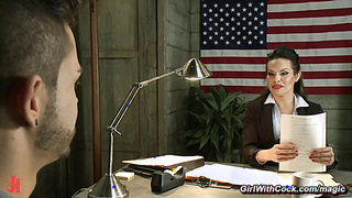 Trans agent face drills fellow