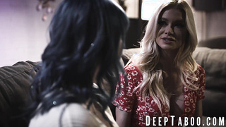 Muscly COUGAR Serene Siren entices a teen Jewelz Blu to taste her sweet juice