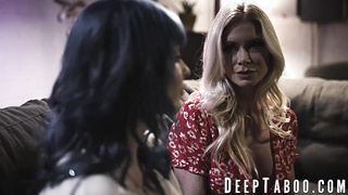 Muscly COUGAR Serene Siren entices a teen Jewelz Blu to taste her sweet juice