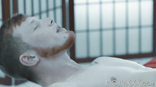 My athletic stepparent Dillon Daz and I spend family time having butt sex sex