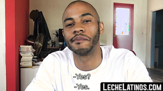 LecheLatinos.com - Gay-for-pay jock's humid, hard-core 3 way POINT OF VIEW plumb for cash