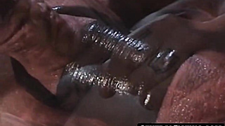 CentralFisting.com - Steve Cannon's implement wedging fetish