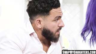 SwapMyDaughters.com - Jessae Rosae and Val Steele's knob gargling knowledge on showcase