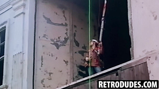 RetroDudes.com - Mischievous Keith Anthoni gets messy in a delicious gang gig in the piers