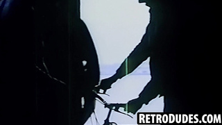 RetroDudes.com - Mischievous Keith Anthoni gets messy in a delicious gang gig in the piers