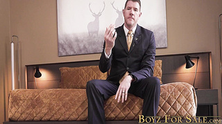 Wondrous Nathan James deep throats and rails the ginormous man rod of hotty Legrand Otter