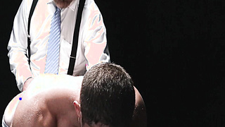 Furry parent Felix Kamp faux-cock penetrated the anxious sphincter of beefy Clayton Cherish