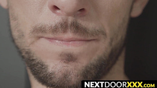 NextDoorXXX.com - Solo pillow-biter jock Bronson Mc Princess taunts his long slender man meat on webcam