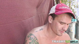 Fabulous Devin Franco makes out with his bootcamp friend before analingus