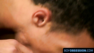 BoyObsession.com - Youngster Robbie Anthony anally reshaped with fucktoys before facial cumshot jism