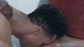 Muscular coach Aaron Trainer idolizes wavy haired Koji Xanders manmeat and backside