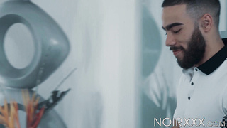 Steamy businessman Taye Scott gets his arse serviced and opened up by enticing Papi Suave