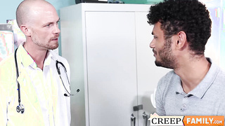 I let my therapist step-father Jake Lawrence investigate my pink cigar but concludes up fellating it