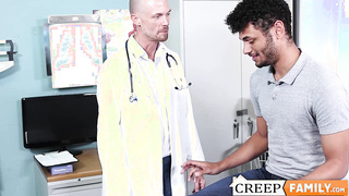 I let my therapist step-father Jake Lawrence investigate my pink cigar but concludes up fellating it