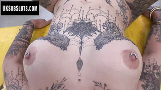 UKSubSluts.com - Alicia Dark satisfies dad Pascal White with her figure