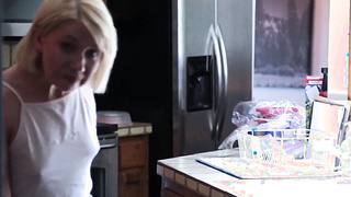 BlackCockLove.com - Light-haired Zelda Morrison rails BIG BLACK COCK before crazy facial cumshot