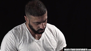 BoyMissionary.com - Young pillow-biter's gargle abilities precede a moist three way