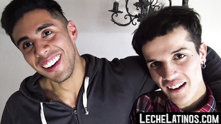 LecheLatinos.com - Gay-for-pay Latino takes a XXL pipe and cash for a wild humid bang