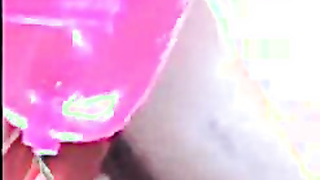 Huge-boobed Light-haired Toying With An Inflatable Fake penis