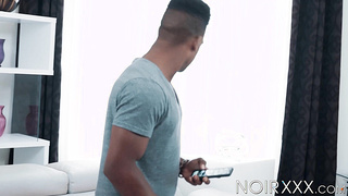 Bearded Jaxx Maxim houses his upright man meat inwards my dark bunghole