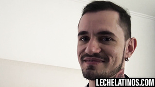 LecheLatinos.com - Gael idolizes Gonzalo's humungous meatpipe and scrotum