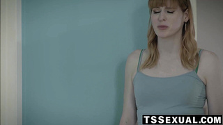 TSSexual.com - Alpha Wolfe gasps and pulverizes my slick shemale butt