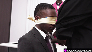 Jesus Christ! Baptist guy licks spunk-pump from a holy Bible!