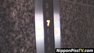 NipponPissTV.com - Chinese stunners go to a public restroom and pee on [censored] openly
