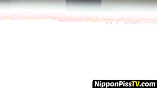 NipponPissTV.com - Chinese stunners go to a public restroom and pee on [censored] openly