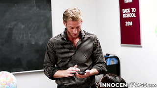 Superior schoolteacher Ryan Mclane stiff porked splendid stunner Teanna Trump