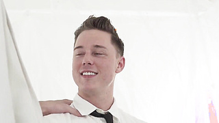 BoyMissionary.com - Prohibited 3some with an strenuous spitroast for a lad