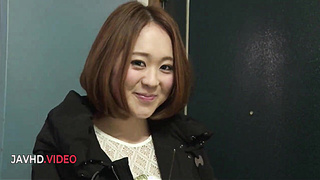 AV STOCKING - Nasty Asian Vamp Doremi Gives Insolent Fellatio Dreams (Doremi Miyamoto)