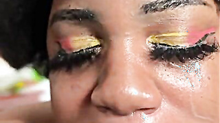 I Make @Goldenebonii Spread out Her Jaws Broad To Drink My Manhood (Alina Rai)