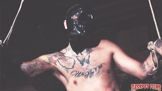 FleshPotFilms Tormentor Rich King Pummels Leo Rexs Throat And Taut Butt