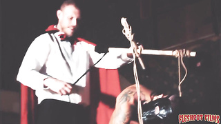 FleshPotFilms Tormentor Rich King Pummels Leo Rexs Throat And Taut Butt