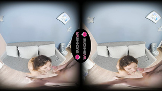 Super-cute Young Sunny May First-ever VR Bang-out Vignette