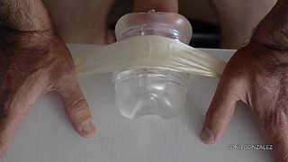 Raunchy Smashing Clear Fleshlight An Wailing Noisy (Lisa Ann, Stacy Cruz, Sunny Leone)