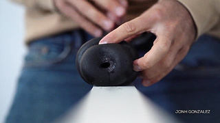 Plumbing Fleshlight And Noisy Screaming Jizz flow - Strong Raunchy Bellowing - Masculine Romp Plaything (Stacy Cruz, Sunny Leone)