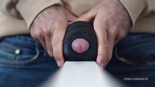 Plumbing Fleshlight And Noisy Screaming Jizz flow - Strong Raunchy Bellowing - Masculine Romp Plaything (Stacy Cruz, Sunny Leone)