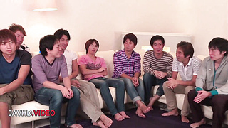 AV KNOCKERS - Wild JAV Star Mihono Rocks Gang Chisel Soiree With Extraordinaire Deep-throat Jobs