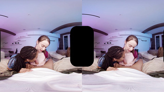 Post-apocalyptic 3 way With Hazel Moore And Kira Noir In THE LAST A HARDCORE