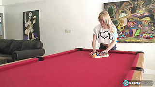 A Game Of Pool Leads To A Shagging - Alyssa Branch