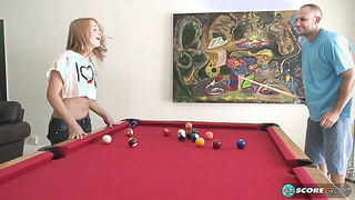 A Game Of Pool Leads To A Shagging - Alyssa Branch